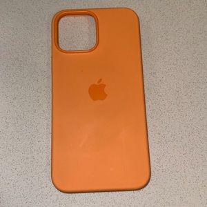 Apple nectarine silicone case
